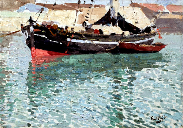 荷兰Leendert van der Vlist风景油画作品欣赏