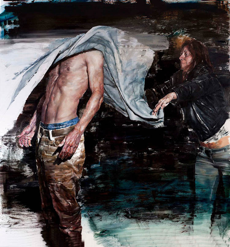 罗马尼亚Dan Voinea人物油画作品欣赏