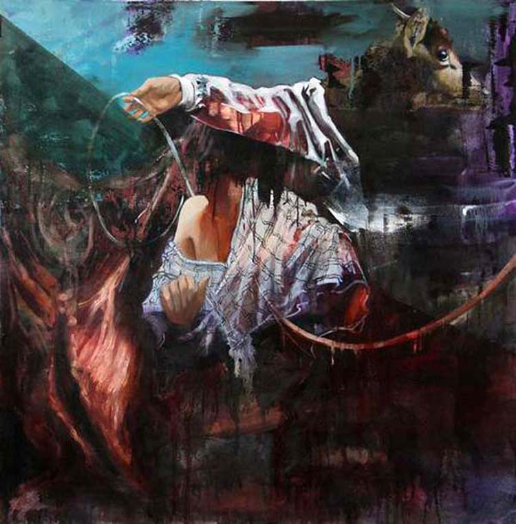 罗马尼亚Dan Voinea人物油画作品欣赏