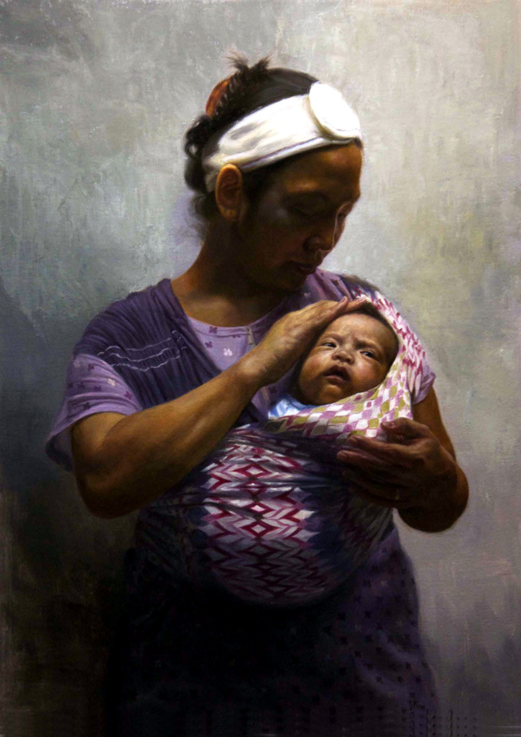 罗马尼亚Dan Voinea人物油画作品欣赏