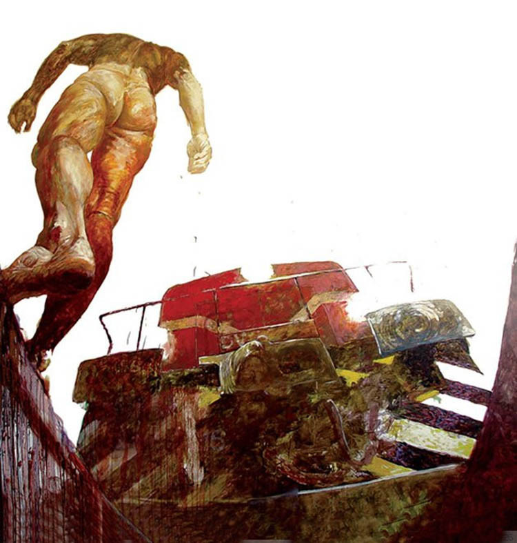 罗马尼亚Dan Voinea人物油画作品欣赏