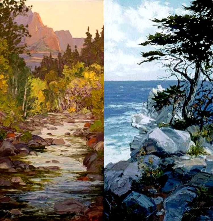 美国Swinney Carol风景油画作品欣赏
