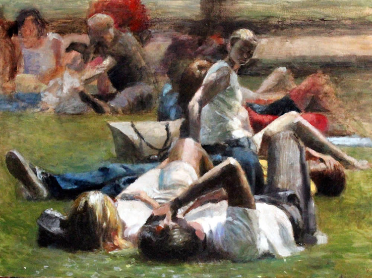 美国Robert Andes人物油画作品欣赏
