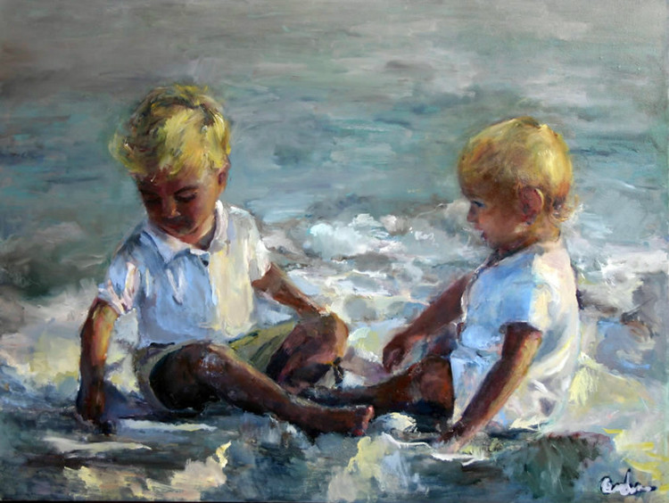 美国Robert Andes人物油画作品欣赏