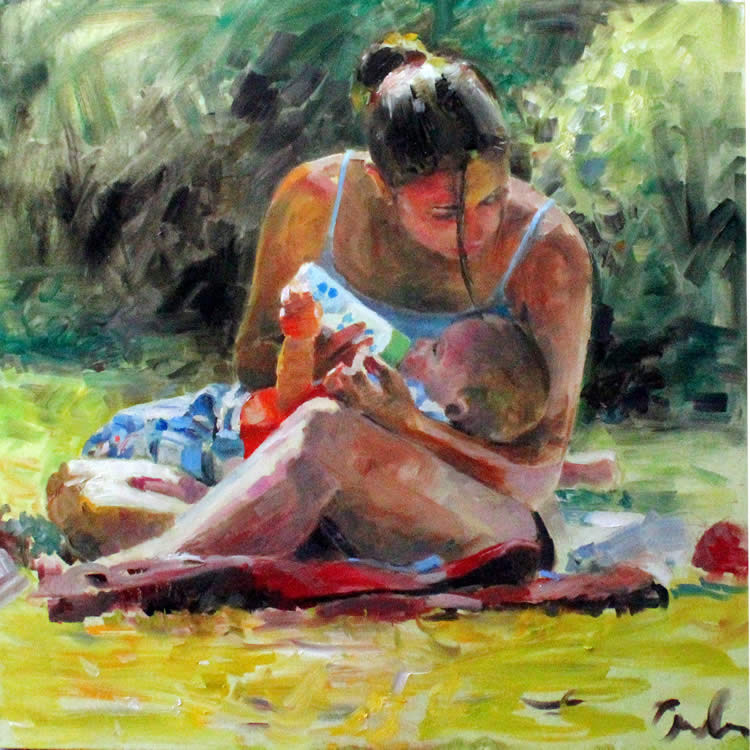 美国Robert Andes人物油画作品欣赏