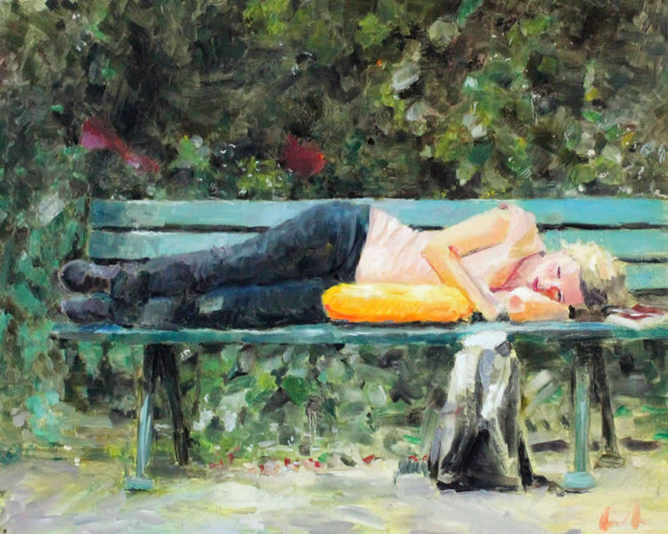 美国Robert Andes人物油画作品欣赏