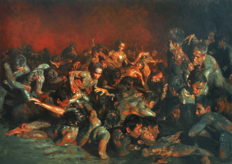 菲律宾Orley Ypon人物油画作品欣赏