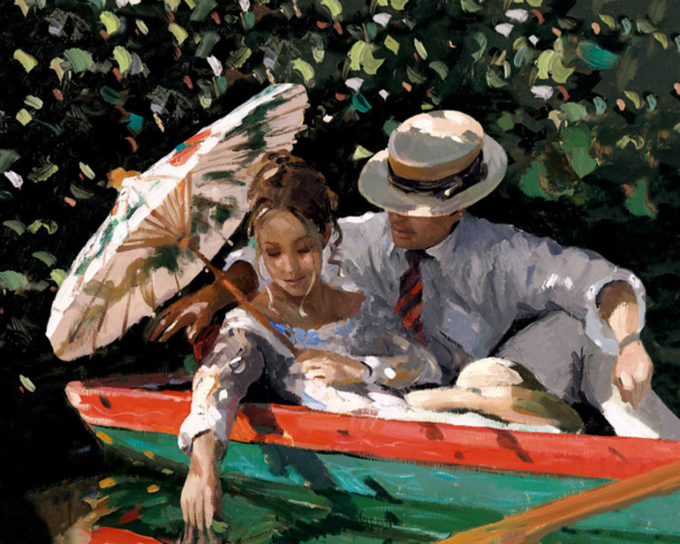 英国Sherree Valentine Daines人物油画作品欣赏