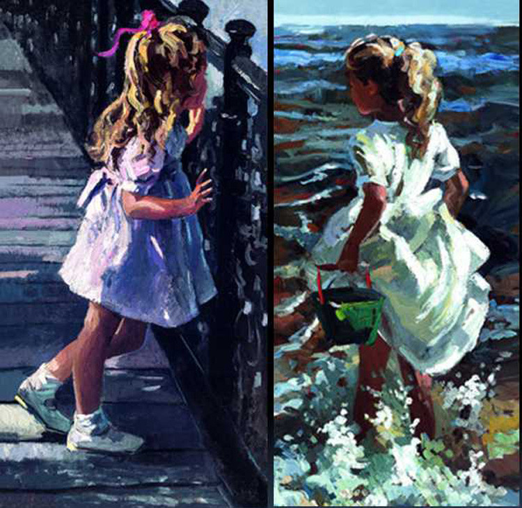 英国Sherree Valentine Daines人物油画作品欣赏