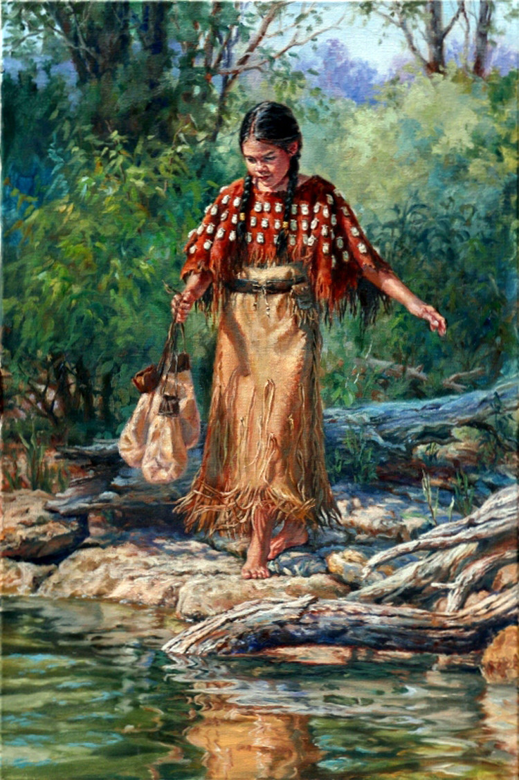 美国Sharon Standridge西牧风情油画作品欣赏