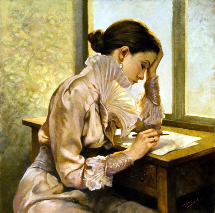 意大利Gianni Strino女性油画作品欣赏