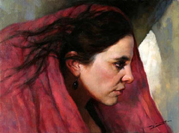 意大利Gianni Strino女性油画作品欣赏
