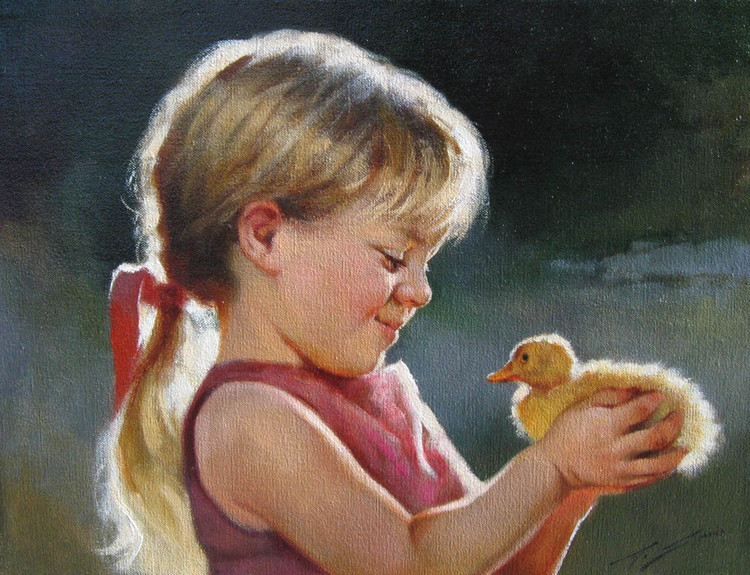 意大利Gianni Strino女性油画作品欣赏
