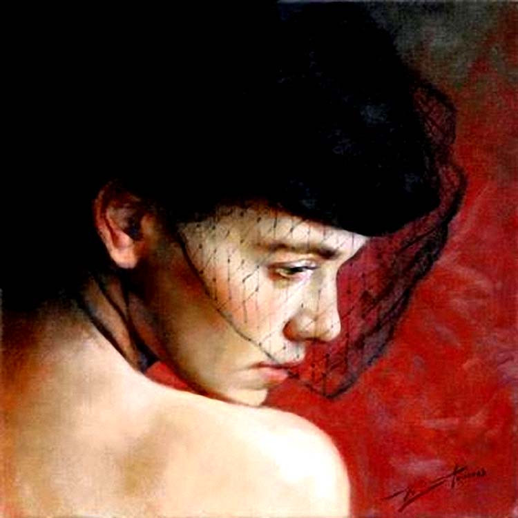 意大利Gianni Strino女性油画作品欣赏