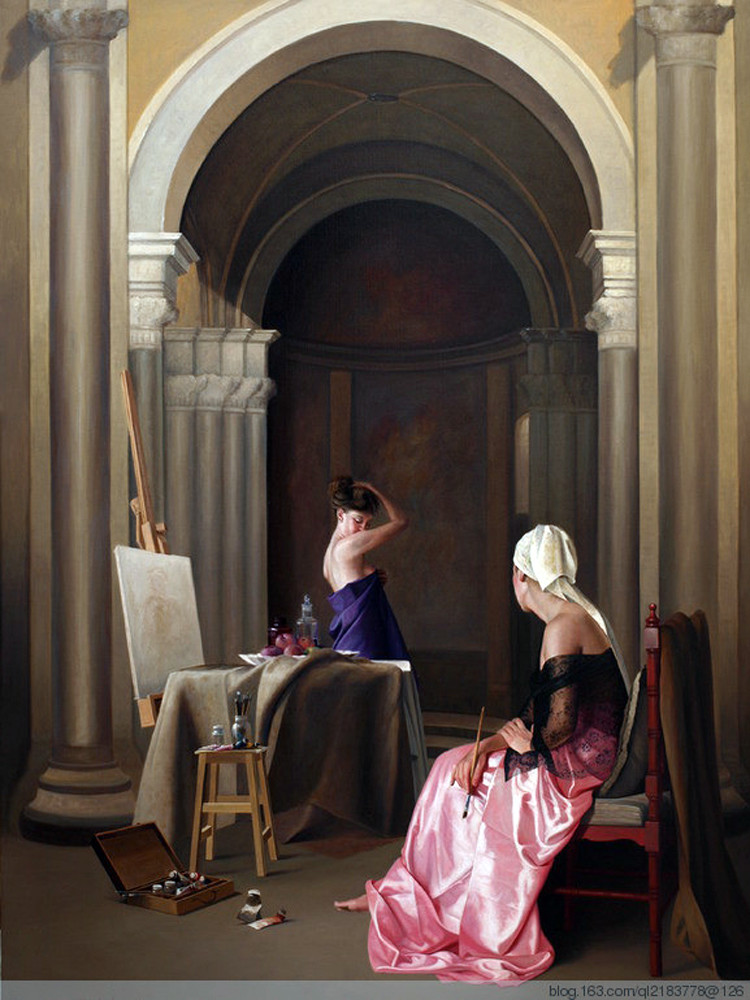 秘鲁Benito Cernaleon超写实油画作品欣赏