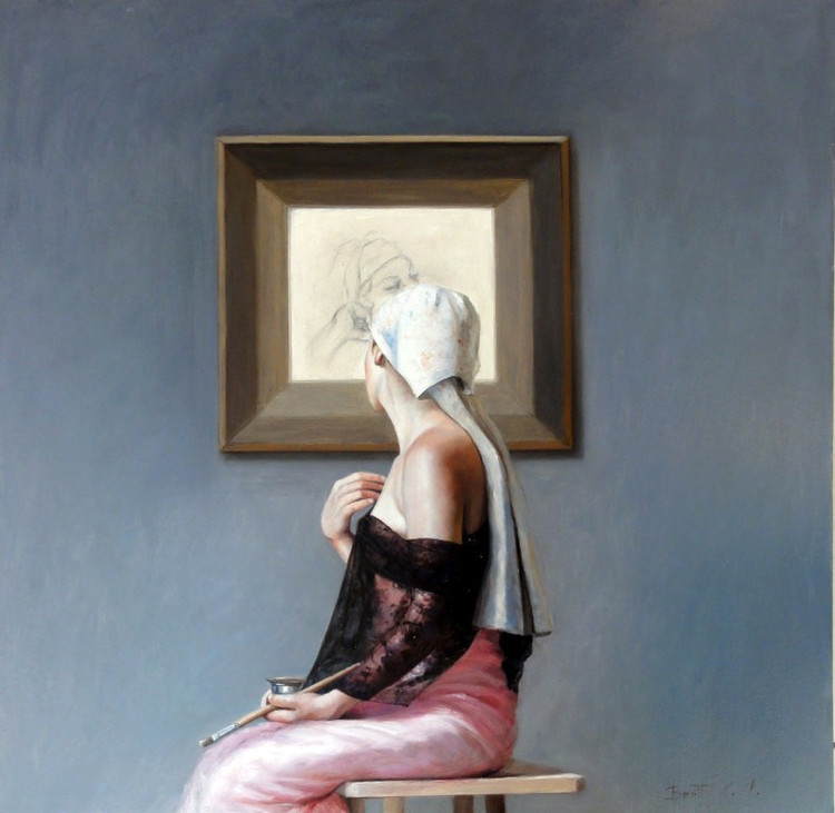 秘鲁Benito Cernaleon超写实油画作品欣赏