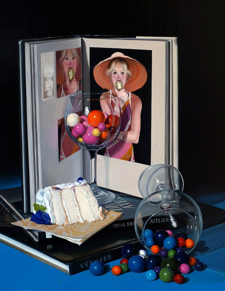 秘鲁Benito Cernaleon超写实油画作品欣赏