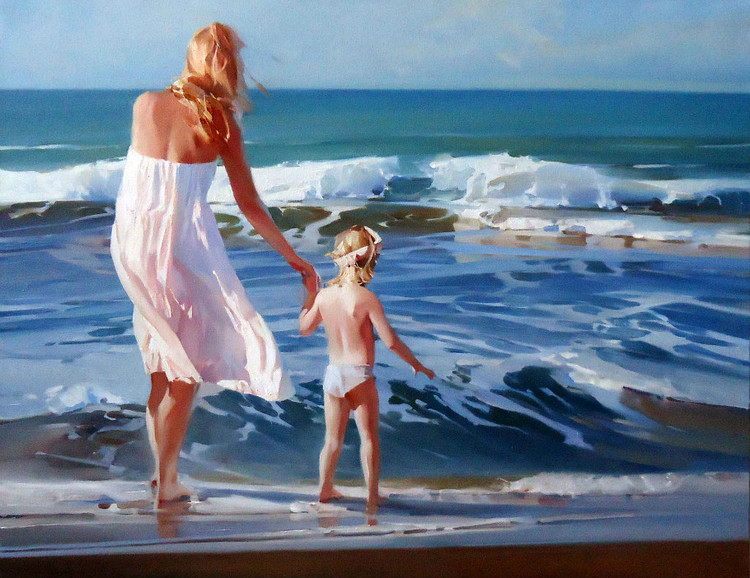 俄罗斯Alexey Chernigin人物油画作品欣赏