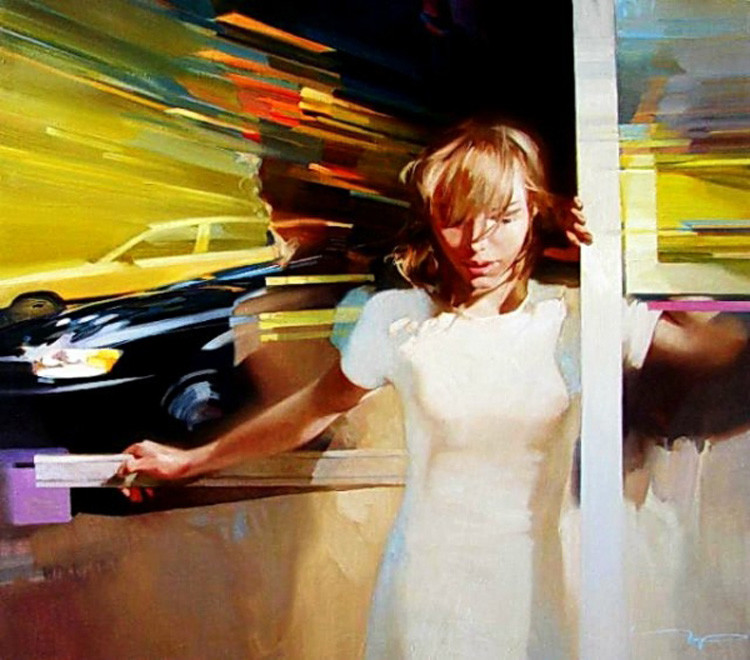 俄罗斯Alexey Chernigin人物油画作品欣赏