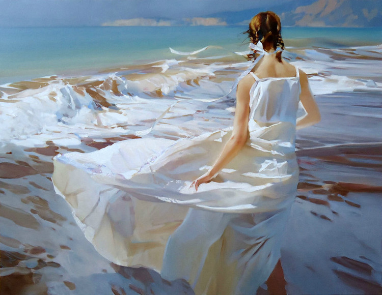 俄罗斯Alexey Chernigin人物油画作品欣赏