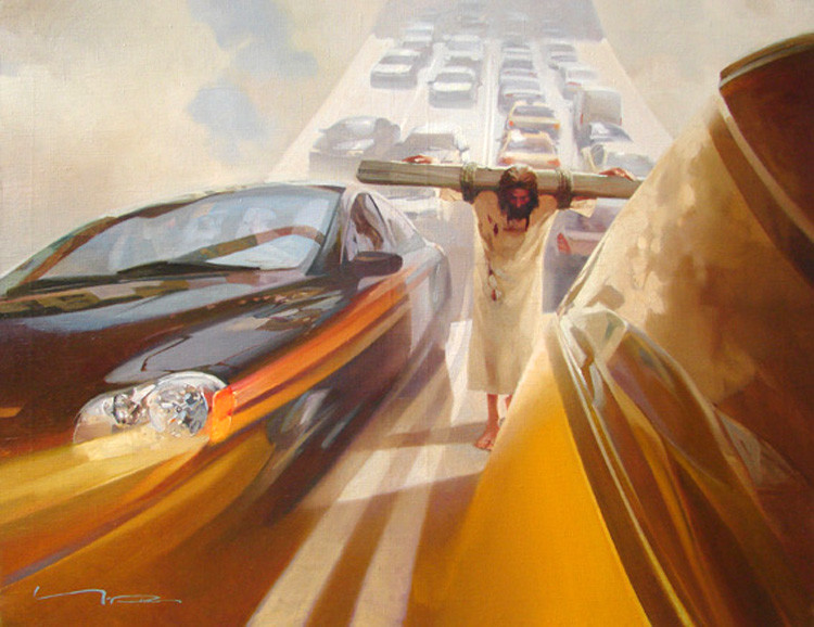 俄罗斯Alexey Chernigin人物油画作品欣赏