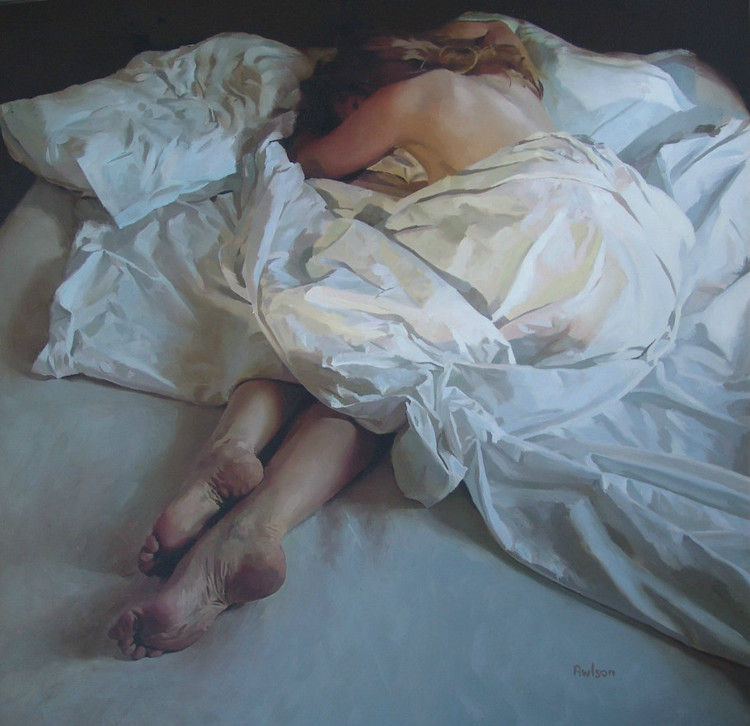 英国Walter Awlson人物油画作品欣赏