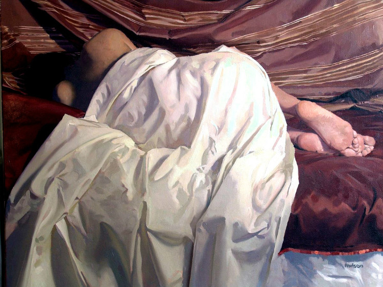 英国Walter Awlson人物油画作品欣赏