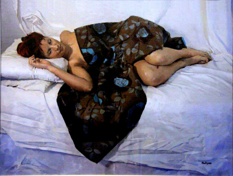 英国Walter Awlson人物油画作品欣赏