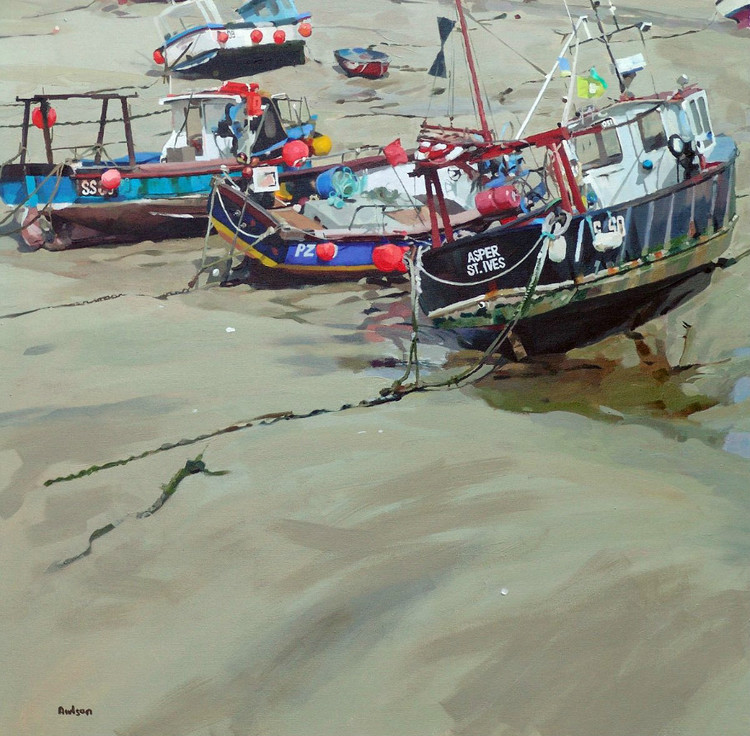 英国Walter Awlson人物油画作品欣赏