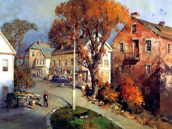 美国Tom Nicholas风景油画作品欣赏