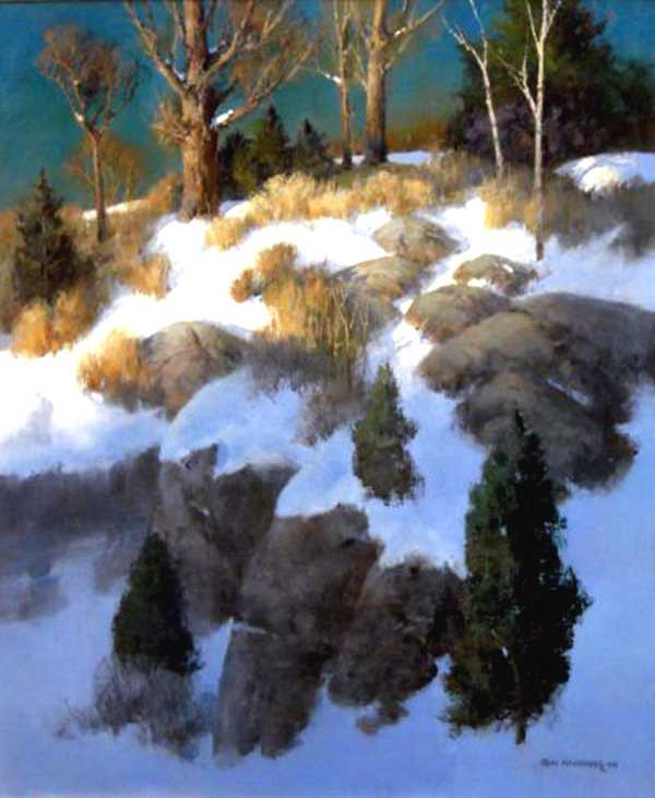 美国Tom Nicholas风景油画作品欣赏