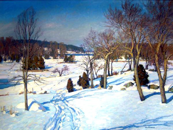 美国Tom Nicholas风景油画作品欣赏