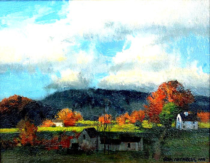 美国Tom Nicholas风景油画作品欣赏