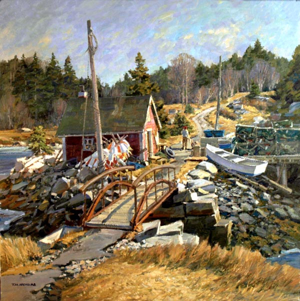 美国Tom Nicholas风景油画作品欣赏