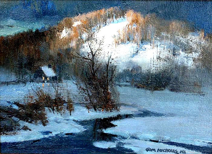美国Tom Nicholas风景油画作品欣赏
