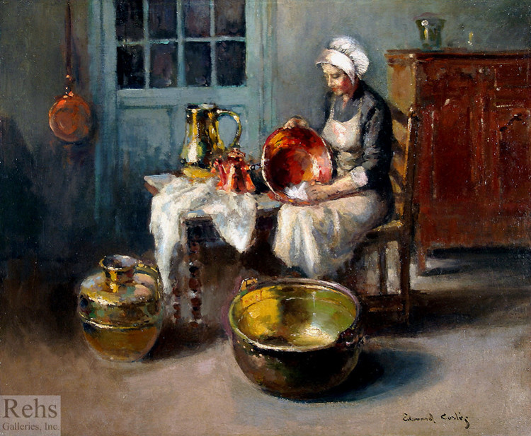 法国Edouard Leon Cortes油画作品欣赏