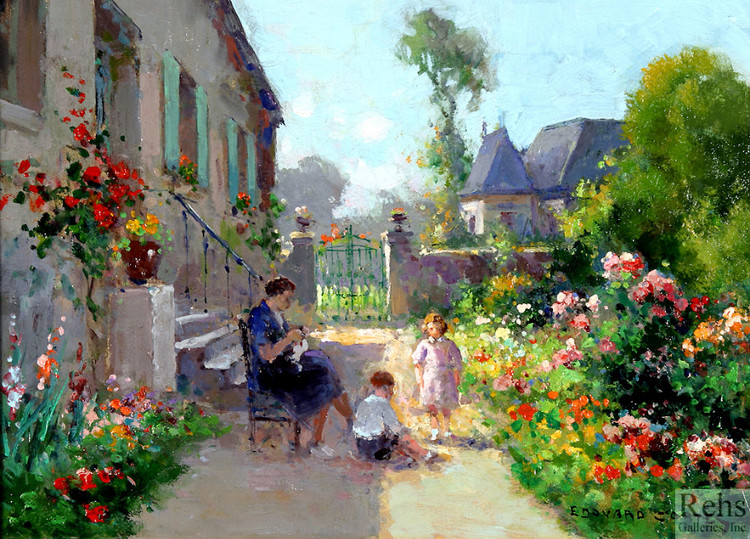 法国Edouard Leon Cortes油画作品欣赏