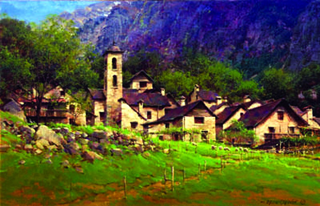 美国Bruce Cheever风景油画作品欣赏