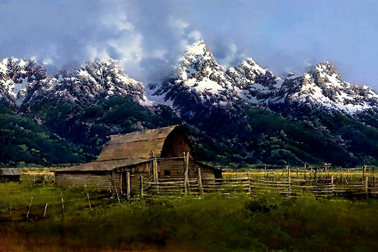 美国Bruce Cheever风景油画作品欣赏