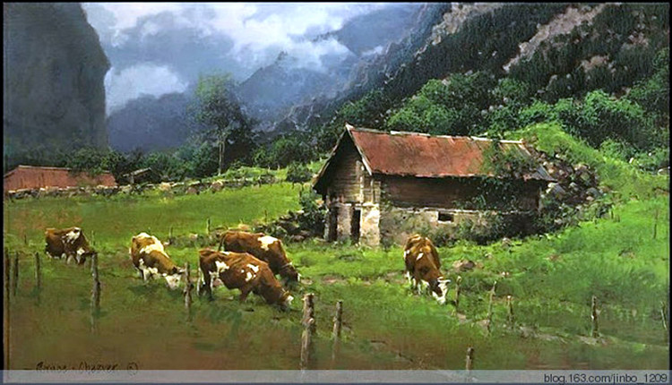 美国Bruce Cheever风景油画作品欣赏