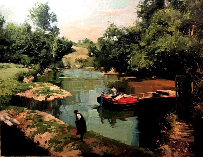 美国Charles Cox风景油画作品欣赏