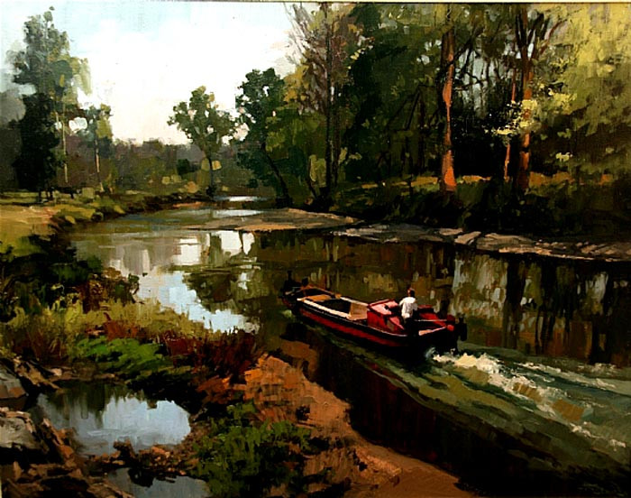 美国Charles Cox风景油画作品欣赏