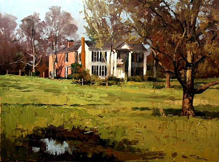 美国Charles Cox风景油画作品欣赏