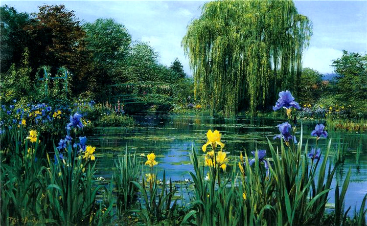 英国Peter Ellenshaw风景油画作品欣赏