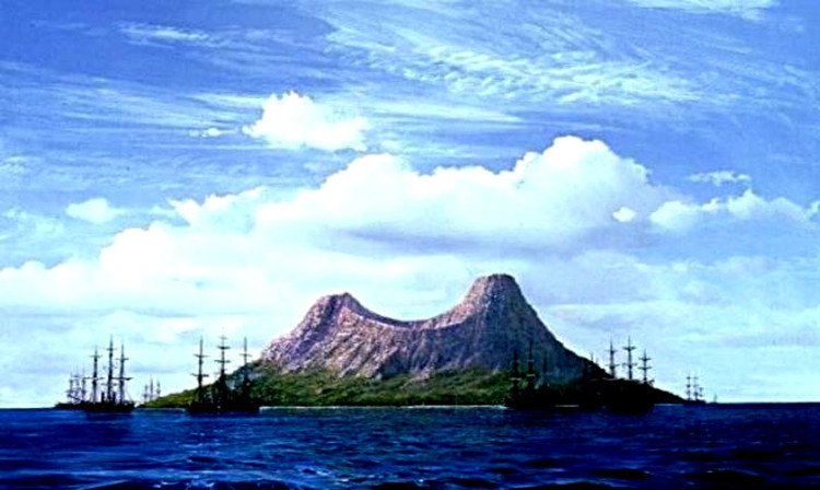 英国Peter Ellenshaw风景油画作品欣赏