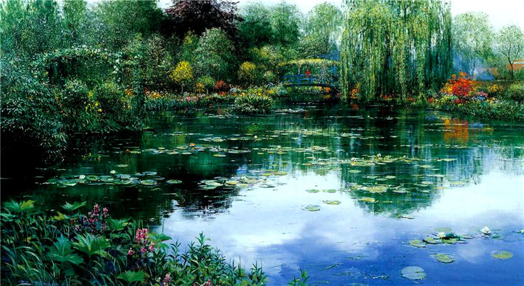 英国Peter Ellenshaw风景油画作品欣赏
