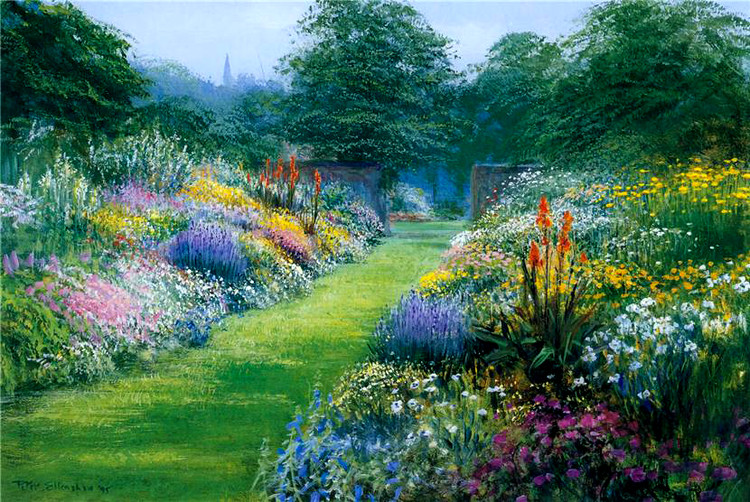 英国Peter Ellenshaw风景油画作品欣赏