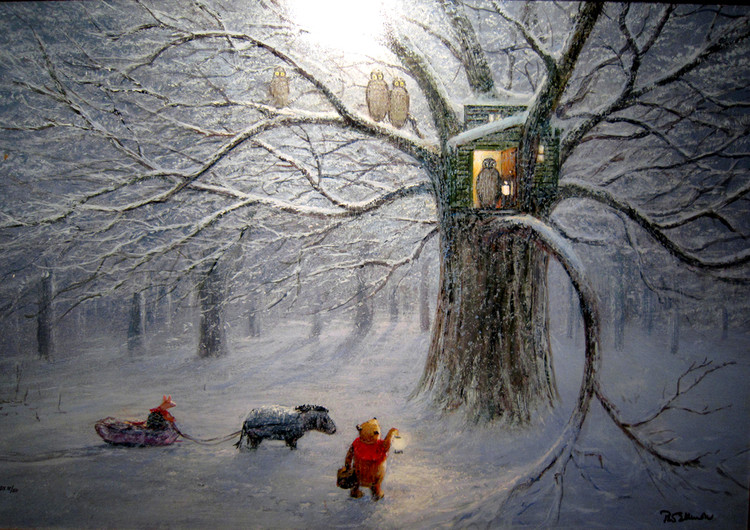 英国Peter Ellenshaw风景油画作品欣赏