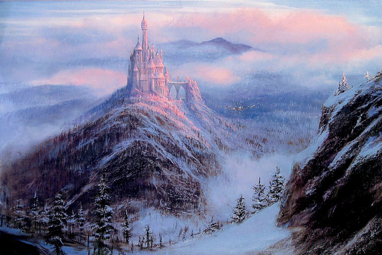英国Peter Ellenshaw风景油画作品欣赏