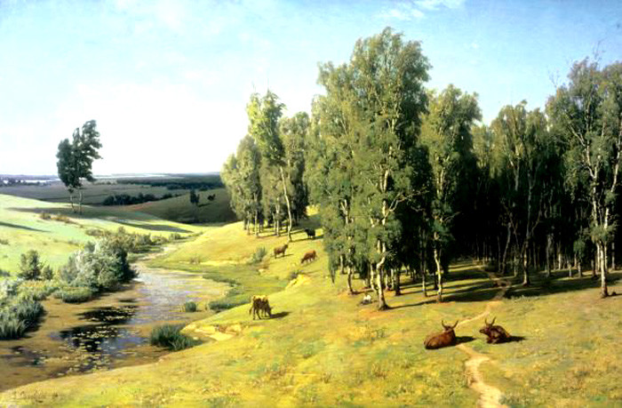 俄罗斯Орловский Владимир Донатович风景油画作品欣赏